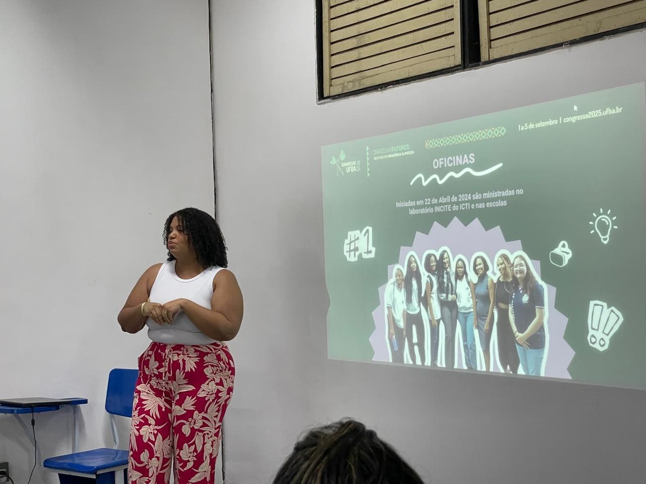 Foto da oficina Congresso UFBA